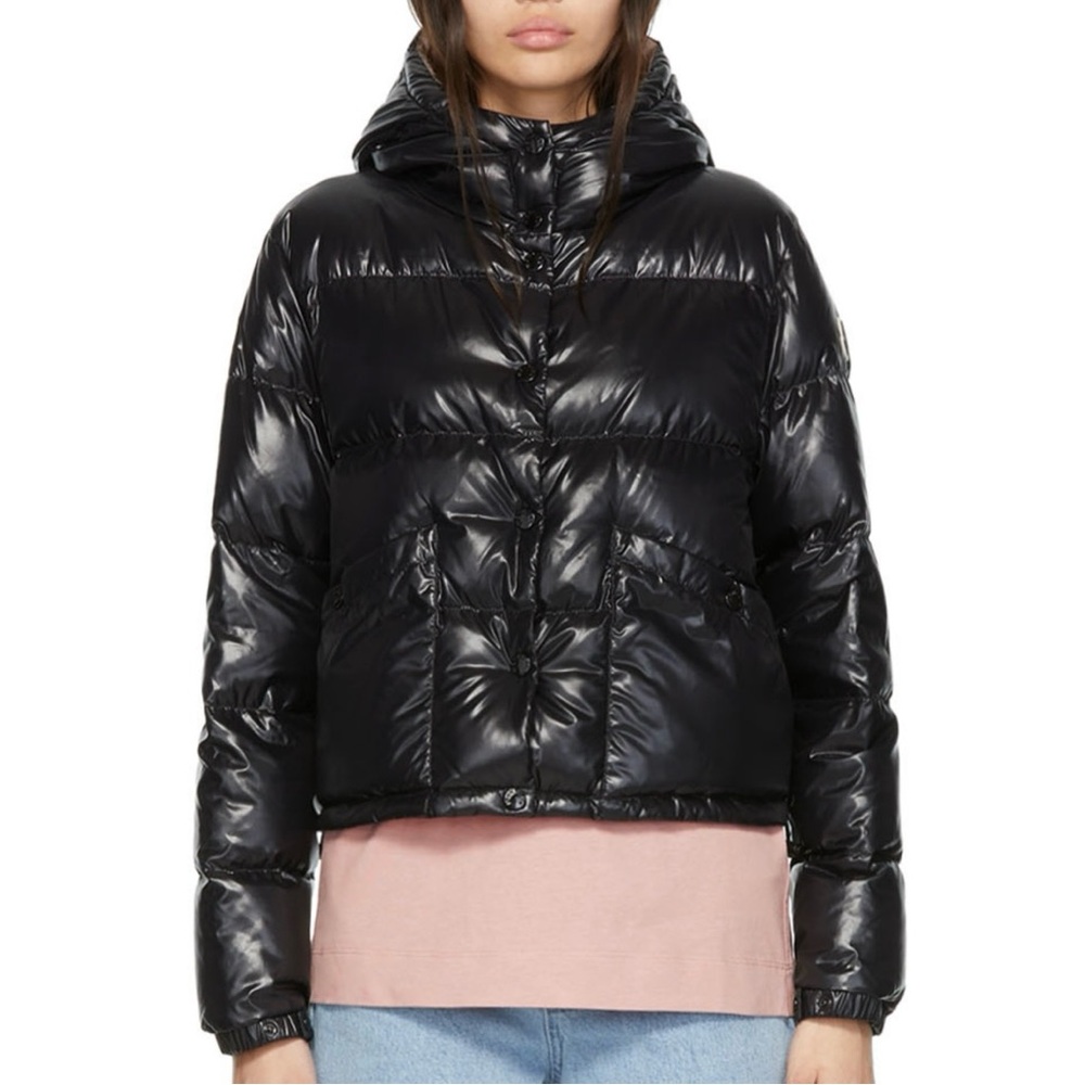 Moncler Black Bardanette Down Jacket Size 0